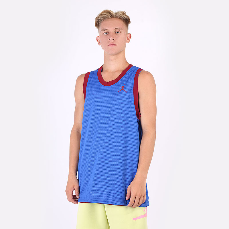 мужская бордовая майка Jordan Sport DNA Jersey DA7234-677 - цена, описание, фото 5